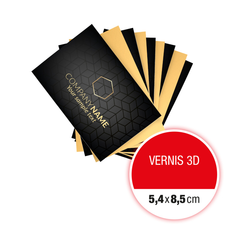 Cartes Vernis 3D 54 x 85 cm
