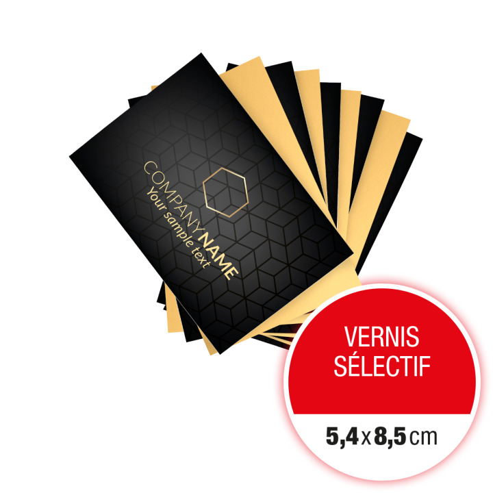 Cartes Vernis sélectif 54 x 85 cm